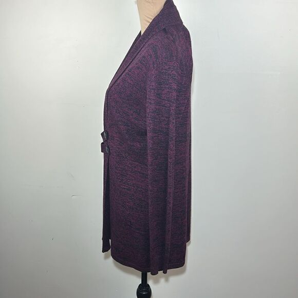 AB Studio long cardigan sweater size small - Picture 4 of 7